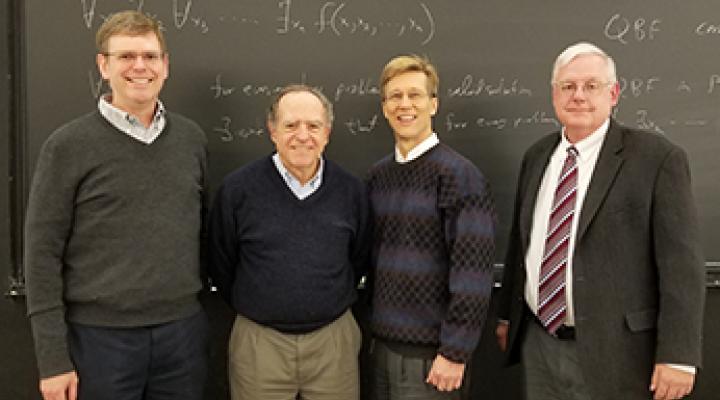 Patrick Worfolk, John Guckenheimer (PhD advisor), Rick Wicklin and Mark Myers